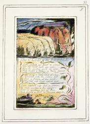 The Clod and the Pebble: plate 33 from Songs of Innocence and of Experience (copy R) c.1802-08